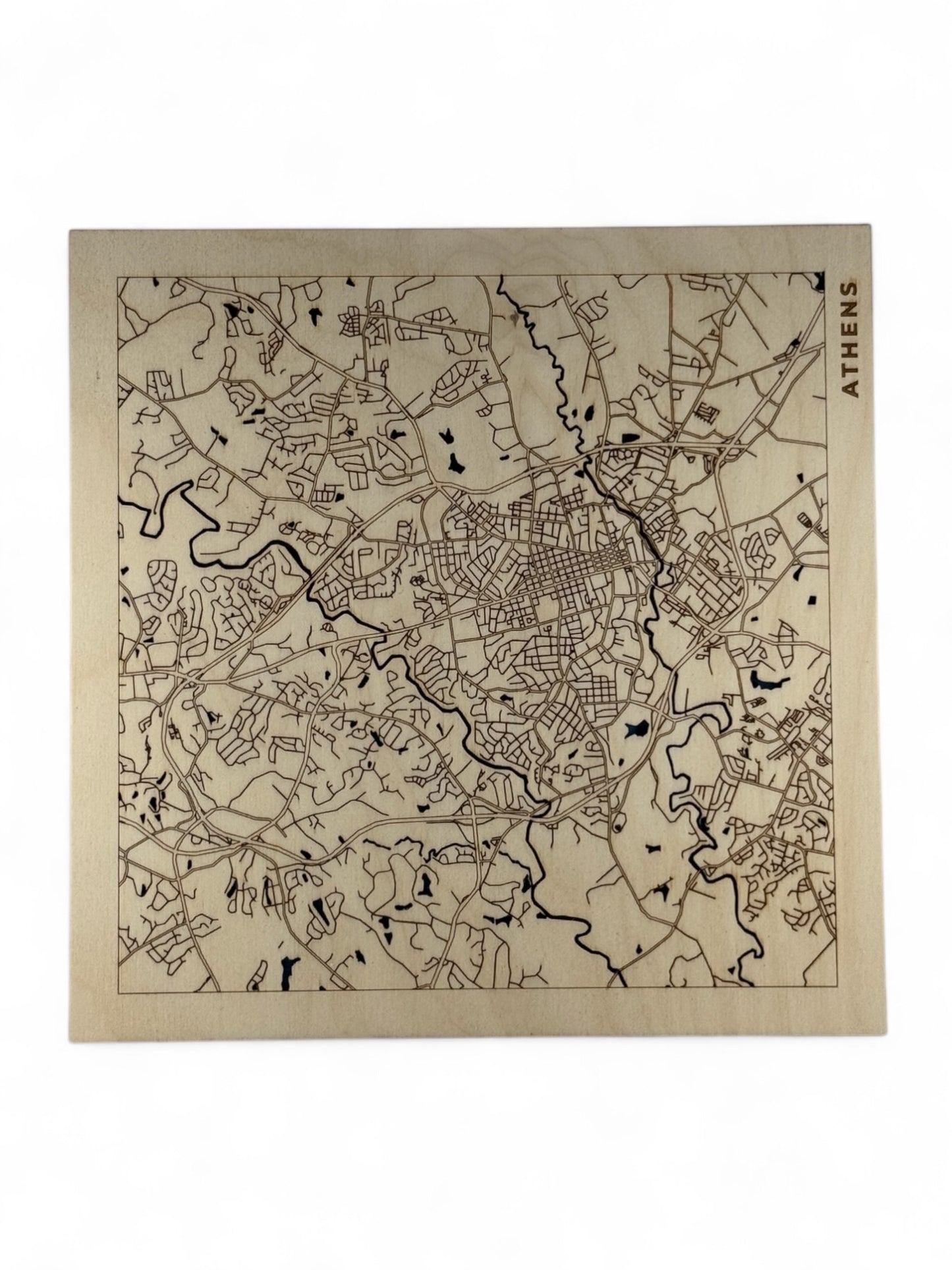 Athens, Georgia Mini Map
