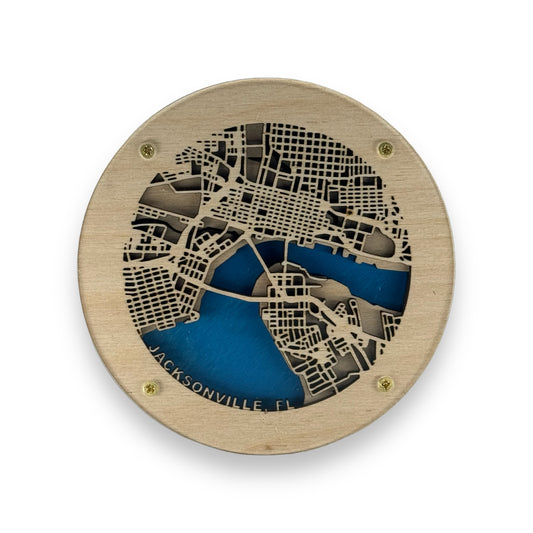 Downtown Jacksonville Florida Coaster