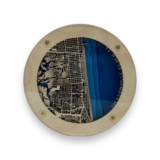 Jacksonville Beach Florida Coaster